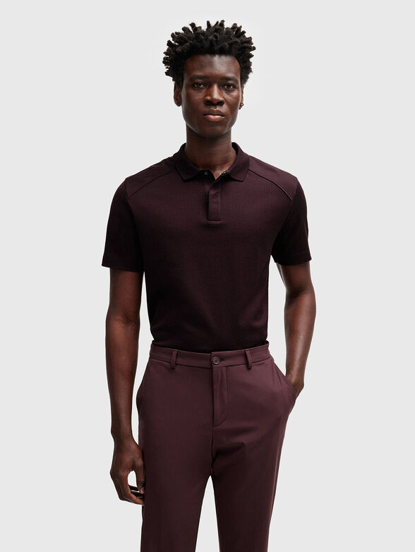 P-PARLAY 207 polo shirt in bordeaux color - 0