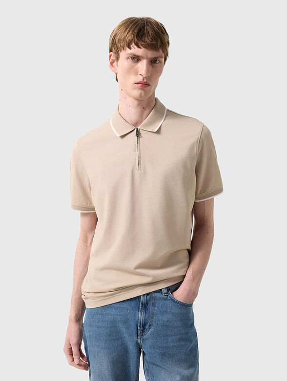 Polo shirt in beige - 2