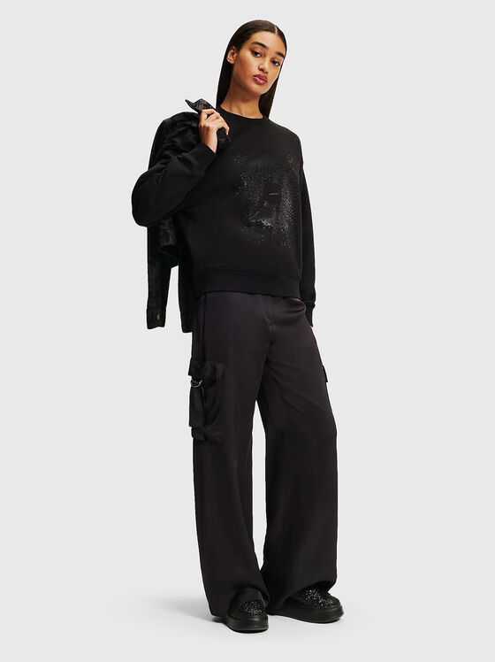 Суитшърт KAMEO с апликирани кристали - 2