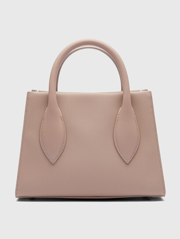 Beige bag with saffiano effect - 3