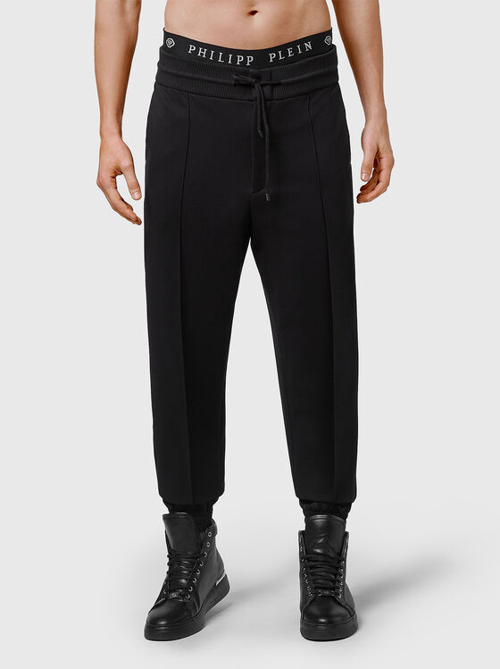 Black sports trousers - 1