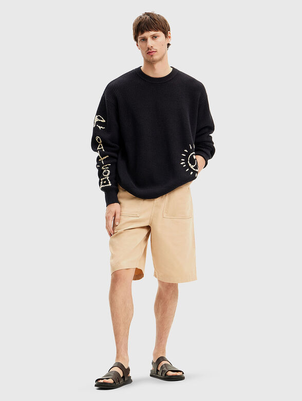 ALBERTO sweater with embroidery - 2