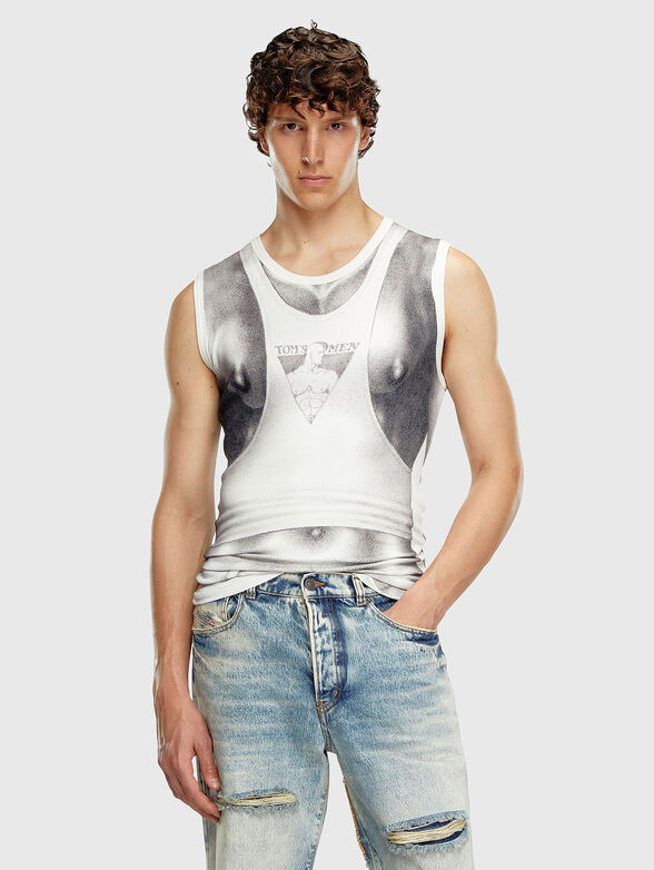 PR-T-LIFTY-TOF tank top with print - 3