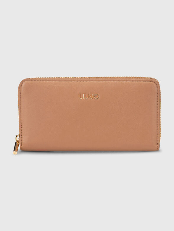 Logo detail black wallet  - 1