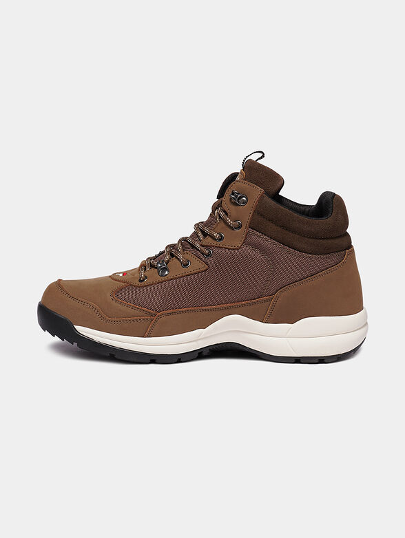 ALPHA MID Black high-top sneakers - 4