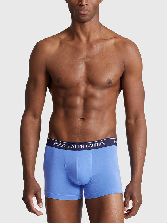 Set of five pairs of coloured trunks - 3