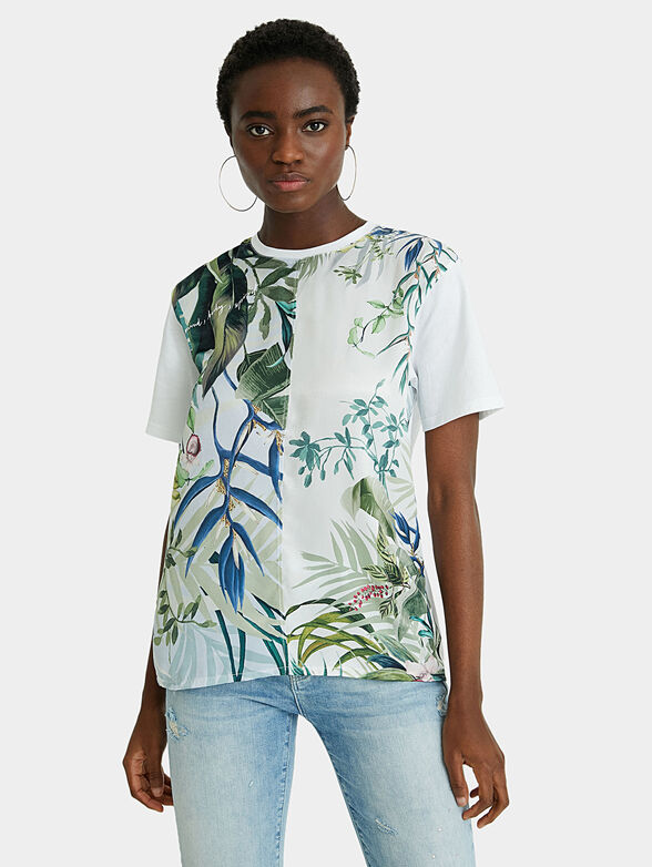 Floral T-shirt - 1