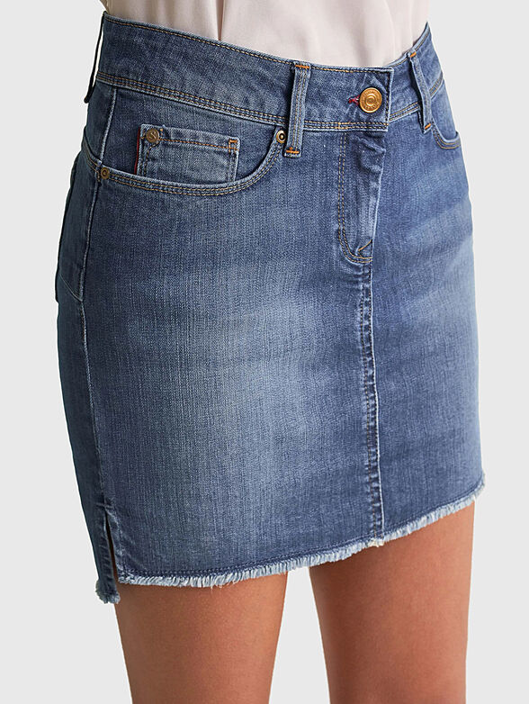 Denim skirt - 4