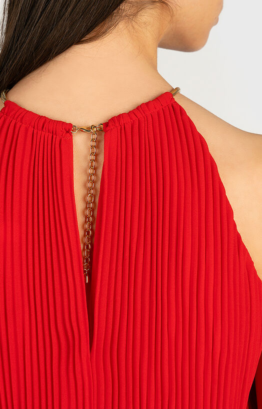 fallie halter mini dress Helsa Faille Dress – The Closet Collective Hire main image 0