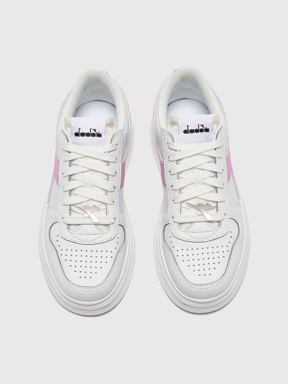  MAGIC BOLD white sneakers with contrast detail - 6