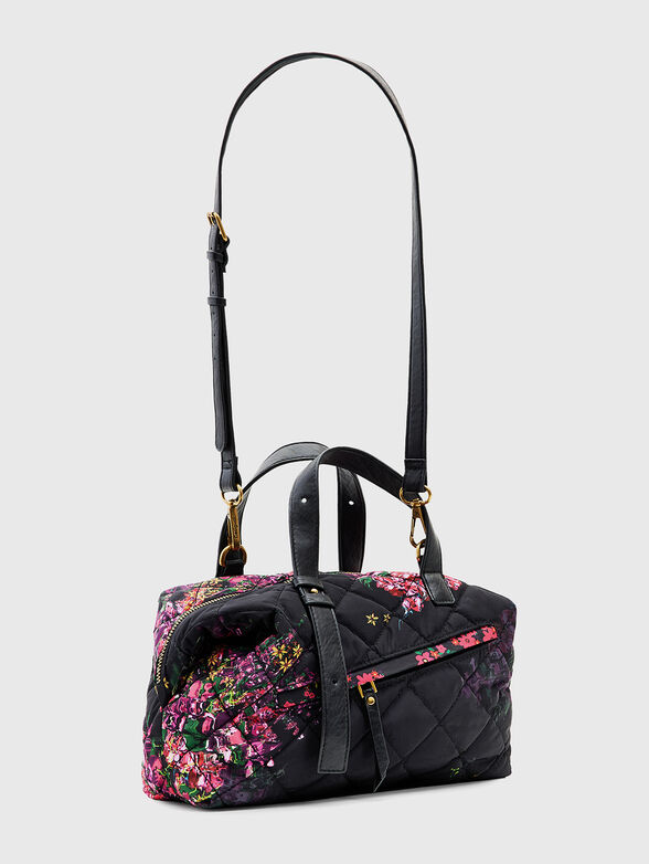 Big handbag with floral motif - 2