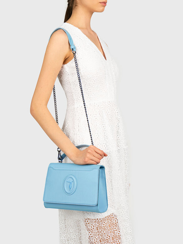 DAHLIA crossbody bag with saffiano effect - 6