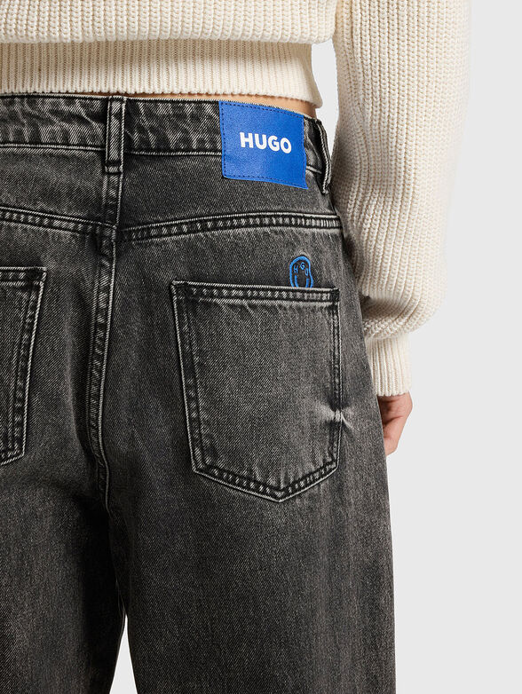 LENI jeans with logo - 3