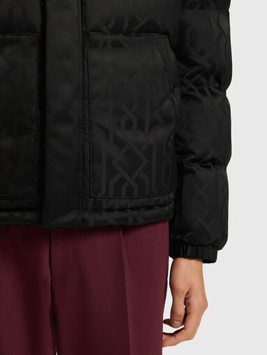 Padded jacket with print - 5