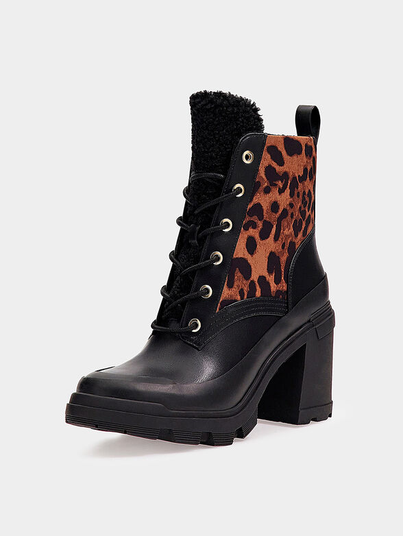 REMA ankle boots with animal print - 2