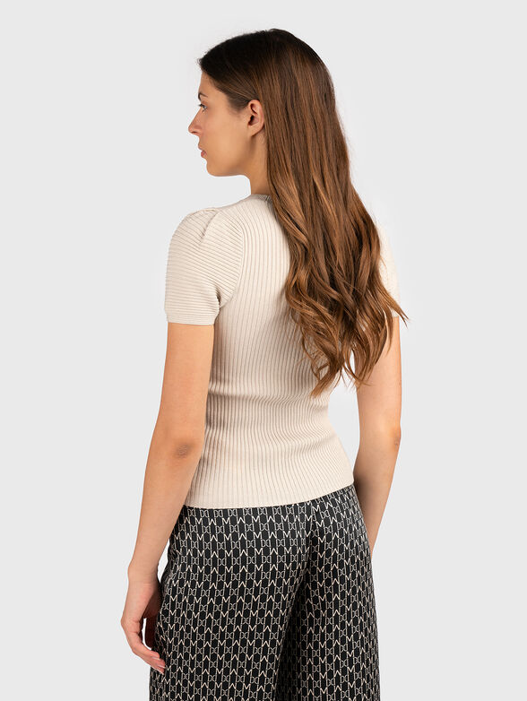 SILVIA blouse in ecru - 3