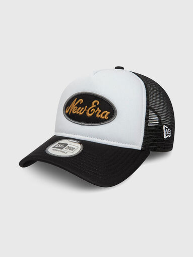 Cap with contrast visor and logo - 4