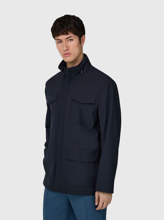 Transitional jacket with accent pockets - 1
