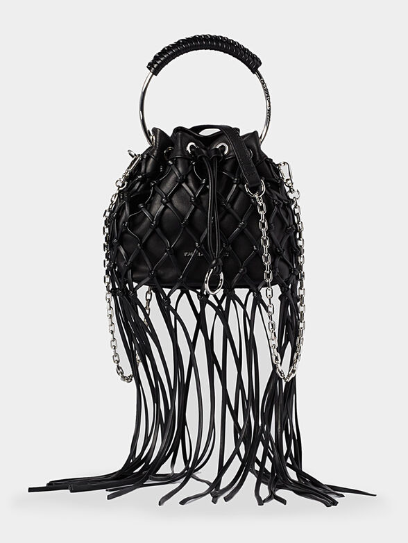 Black bag K/Evening with net accent - 1