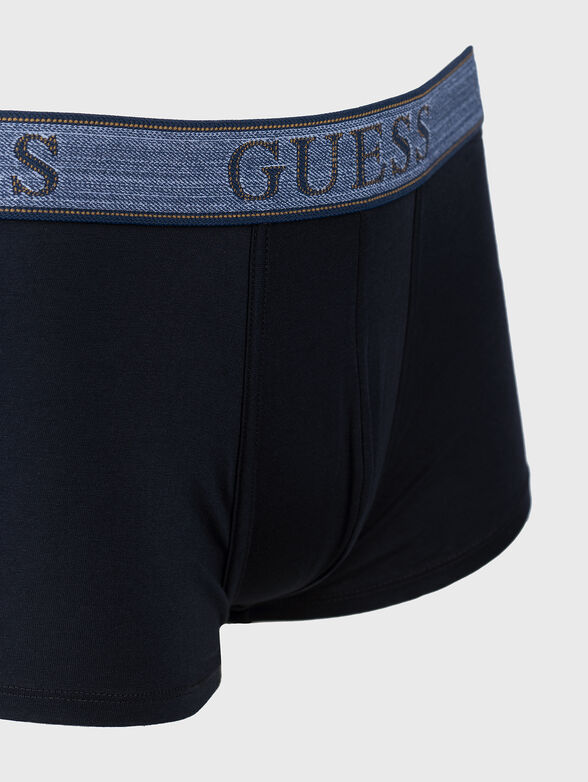 JOE set of three dark blue trunks - 4