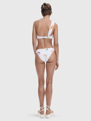 OCEAN printed bikini top - 3