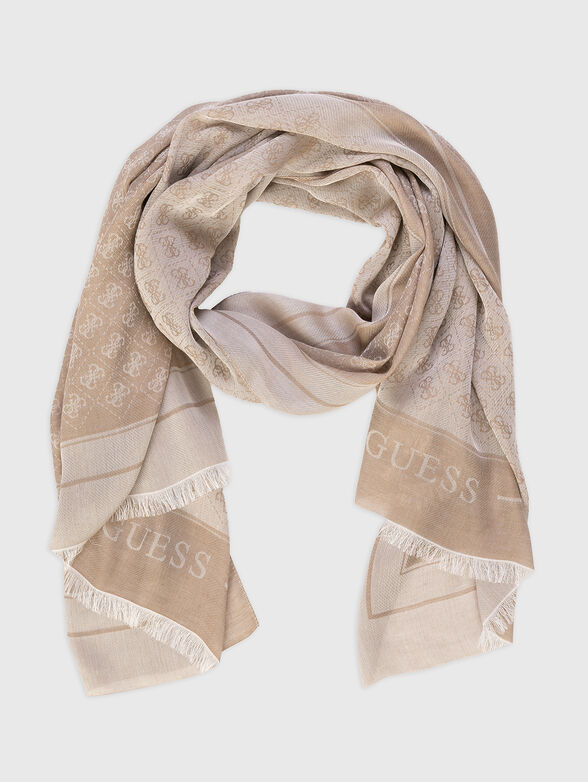 Scarf with logo detail - 1