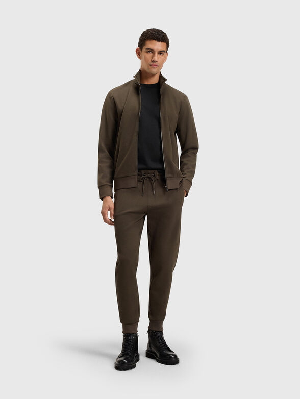 White T-shirt with oval neckline - 2