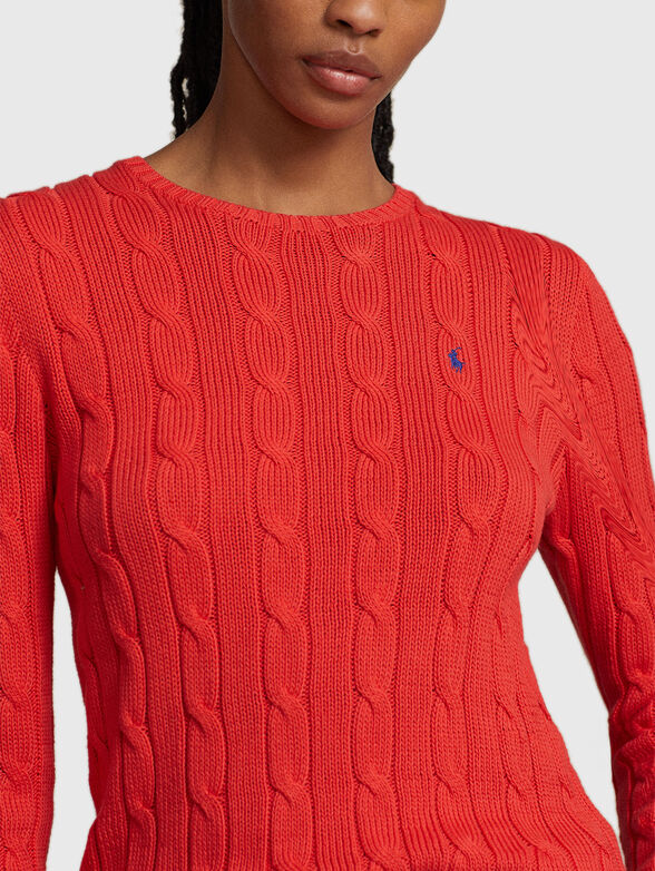 JULIANNA logo detail sweater  - 4