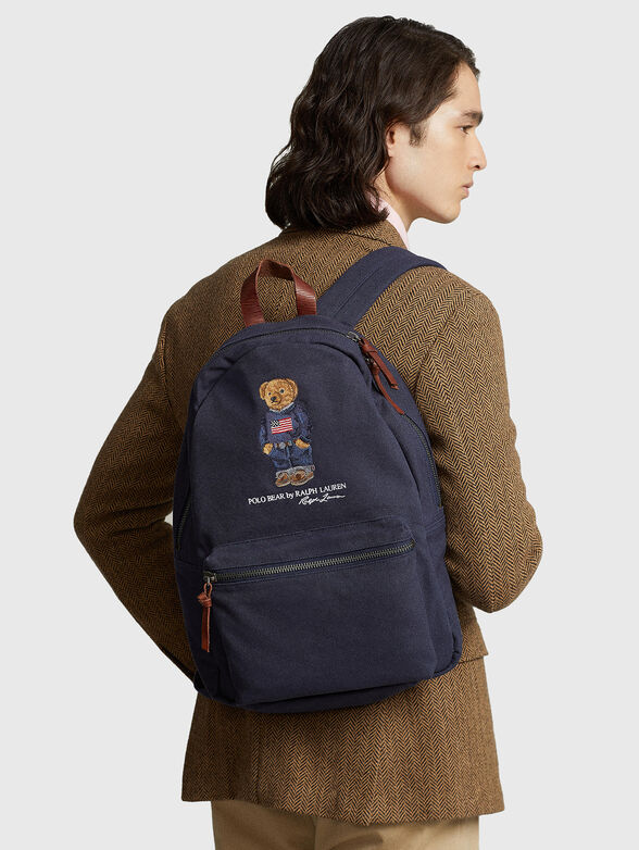 Backpack with Polo Bear embroidery - 2