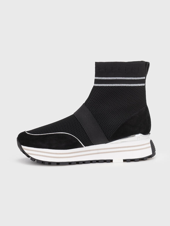 LIU JO MAXI WONDER 75 slip-on ankle boots - 4