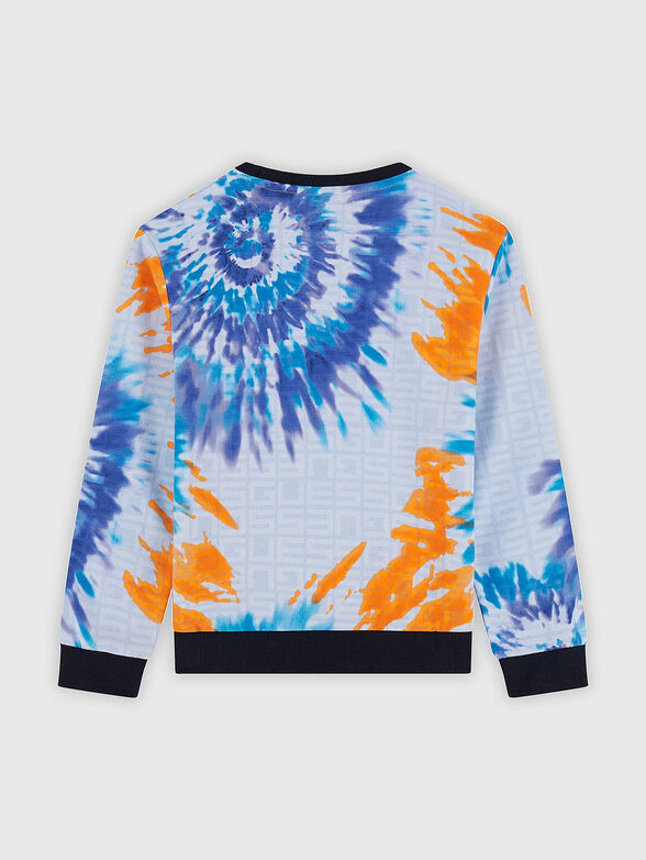 Sweatshirt with abstract print - 3