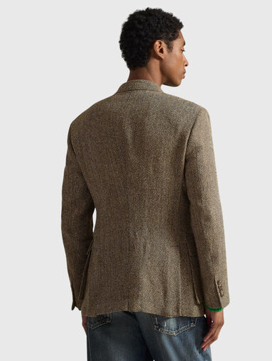 Blazer made from a wool and silk blend - 3