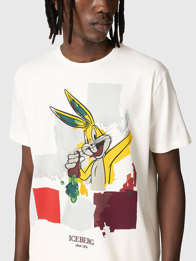 T-shirt with Bugs Bunny print - 5