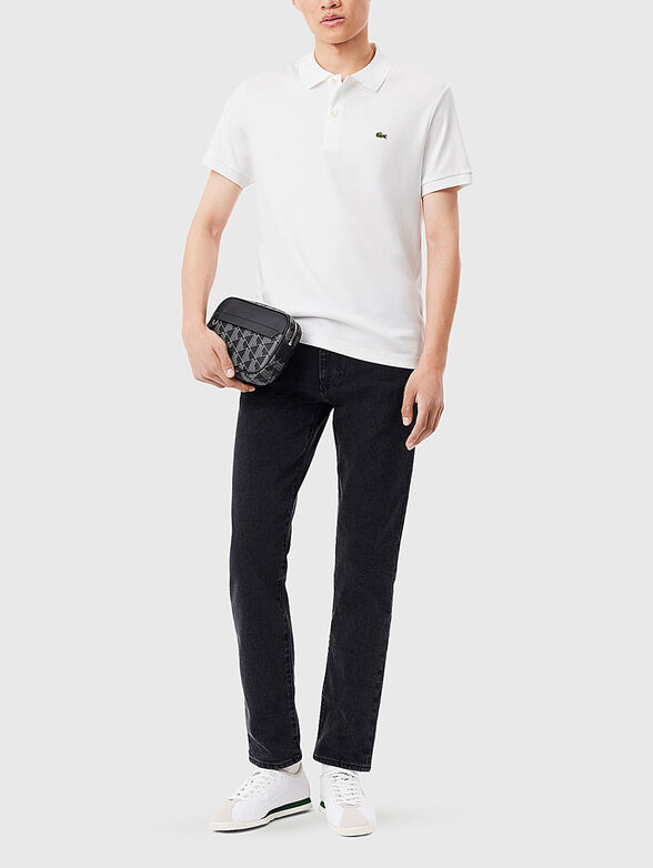 Short sleeve cotton polo shirt - 2