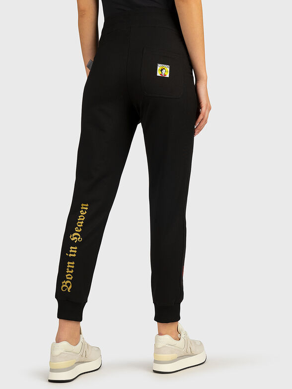 JL006 black sports pants - 2