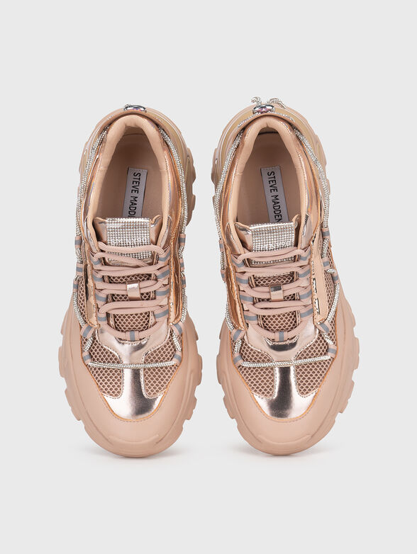 MIRACLES beige sneakers - 6