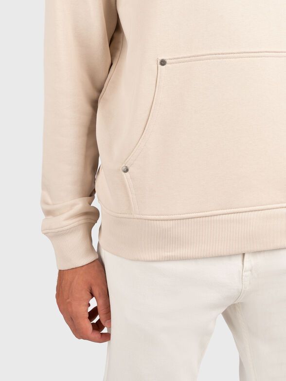 Sweatshirt with accent print on the back  - 4