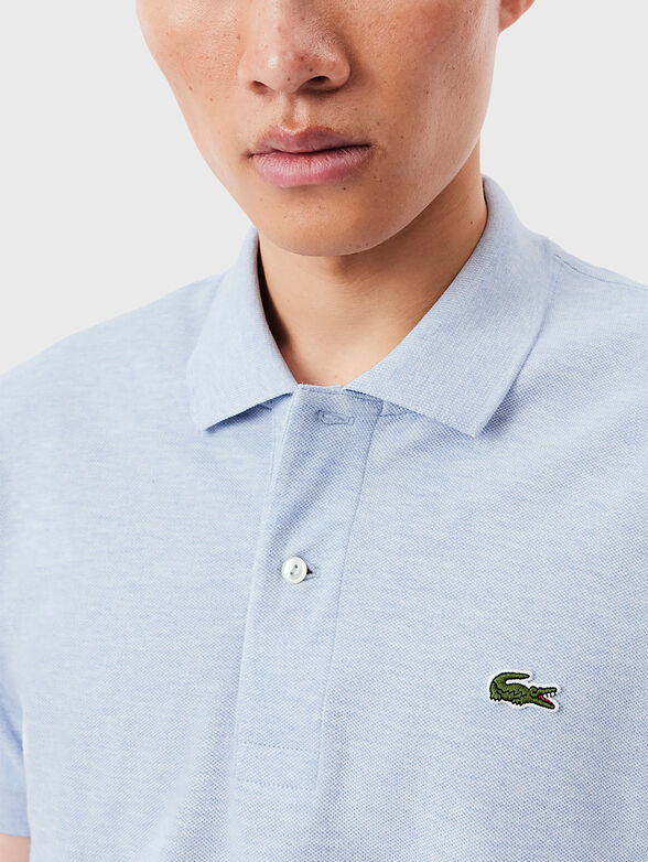 Polo-shirt L.12.12 with short sleeves in dark blue - 4