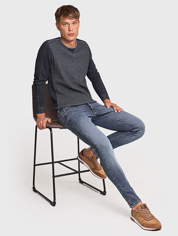 CLASH Skinny jeans with washed effect - 6