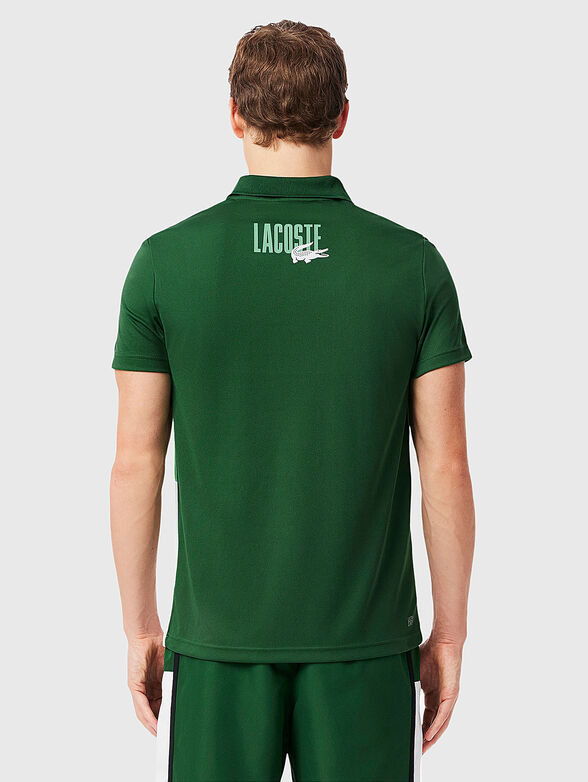 Polo shirt with buttons and logo embroidery - 3