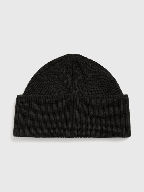 Black wool hat - 2