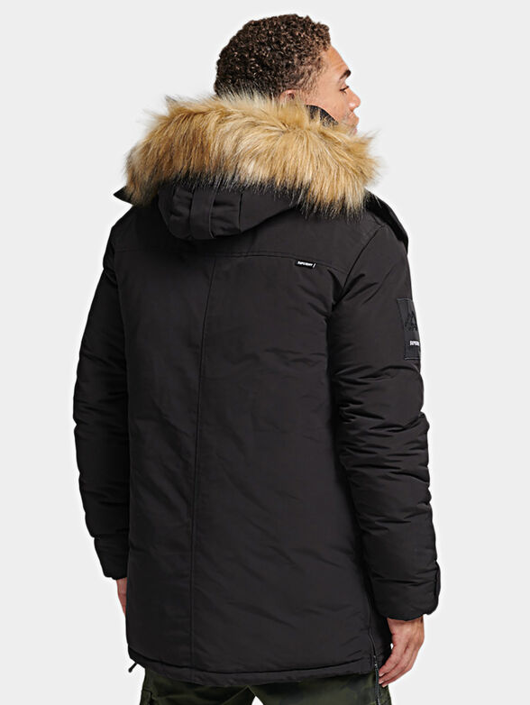 CODE XPD EVEREST black parka with hood - 3