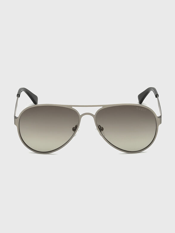 Sunglasses with silver metal frames - 6