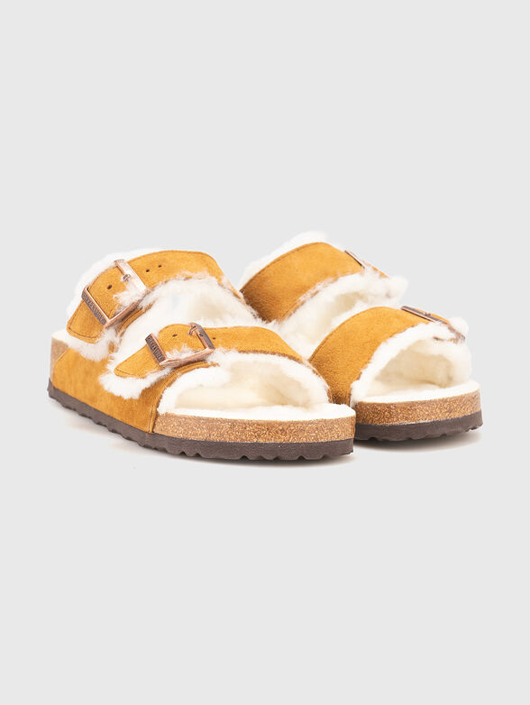 ARIZONA suede and leather sandals - 2