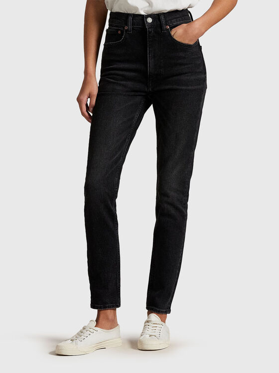 High waisted skinny jeans - 1