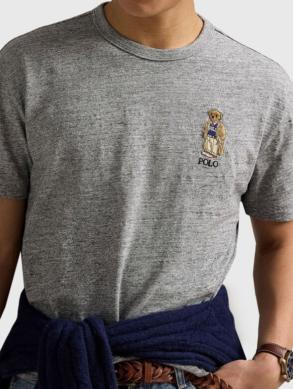 Polo Bear T-shirt with oval neckline - 4