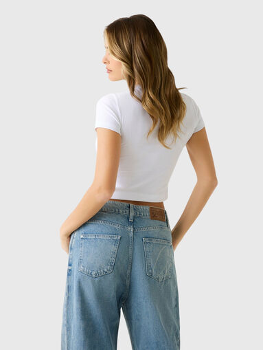 T-shirt with appliqu&eacute;s rhinestone - 3