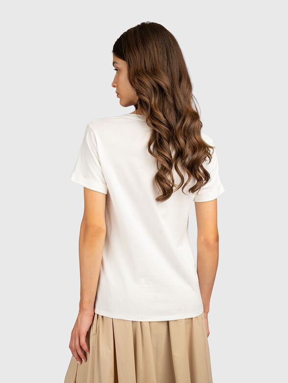 T-shirt with appliqu&eacute;s rhinestone - 3