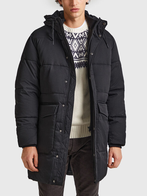 BRAD black puffer jacket - 1