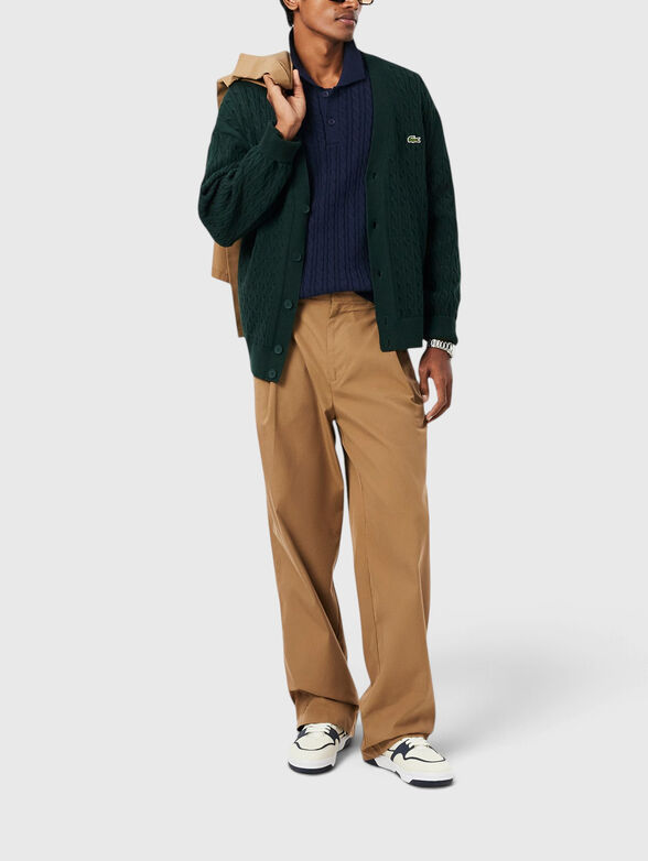 Polo shirt with a knit texture - 2